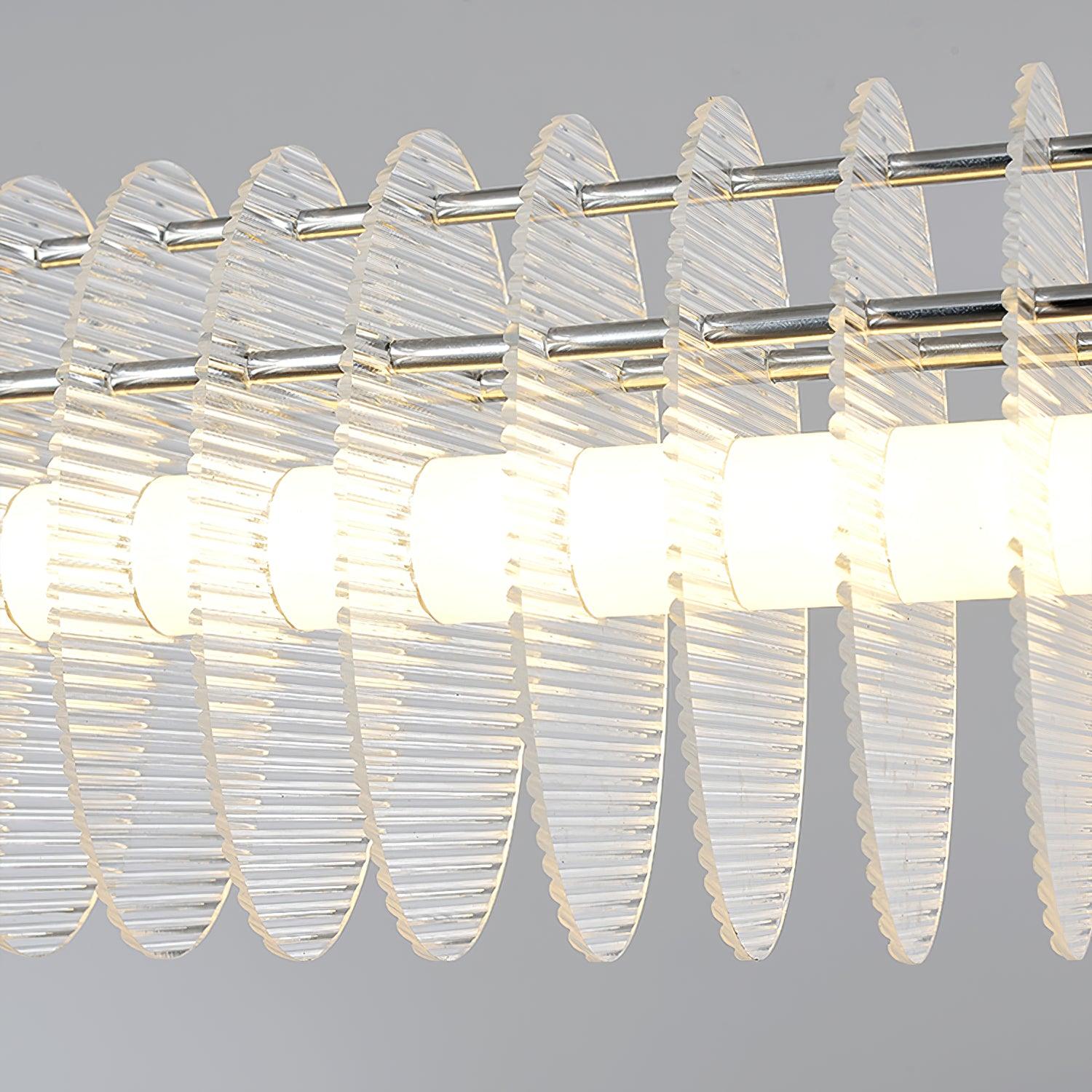 John Minimalist Metal Chandelier - Lamp Outdoor