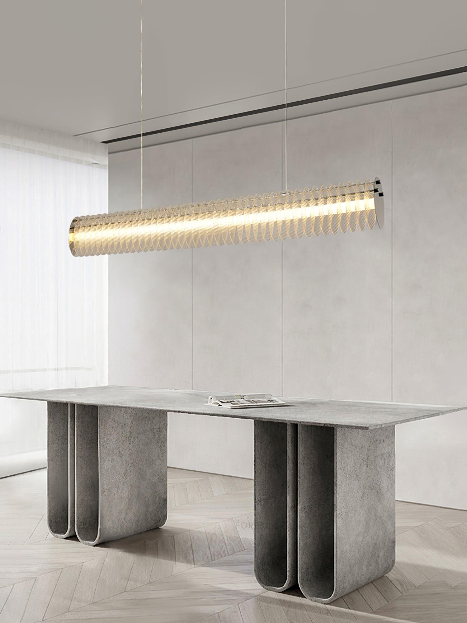 John Minimalist Metal Chandelier - Lamp Outdoor