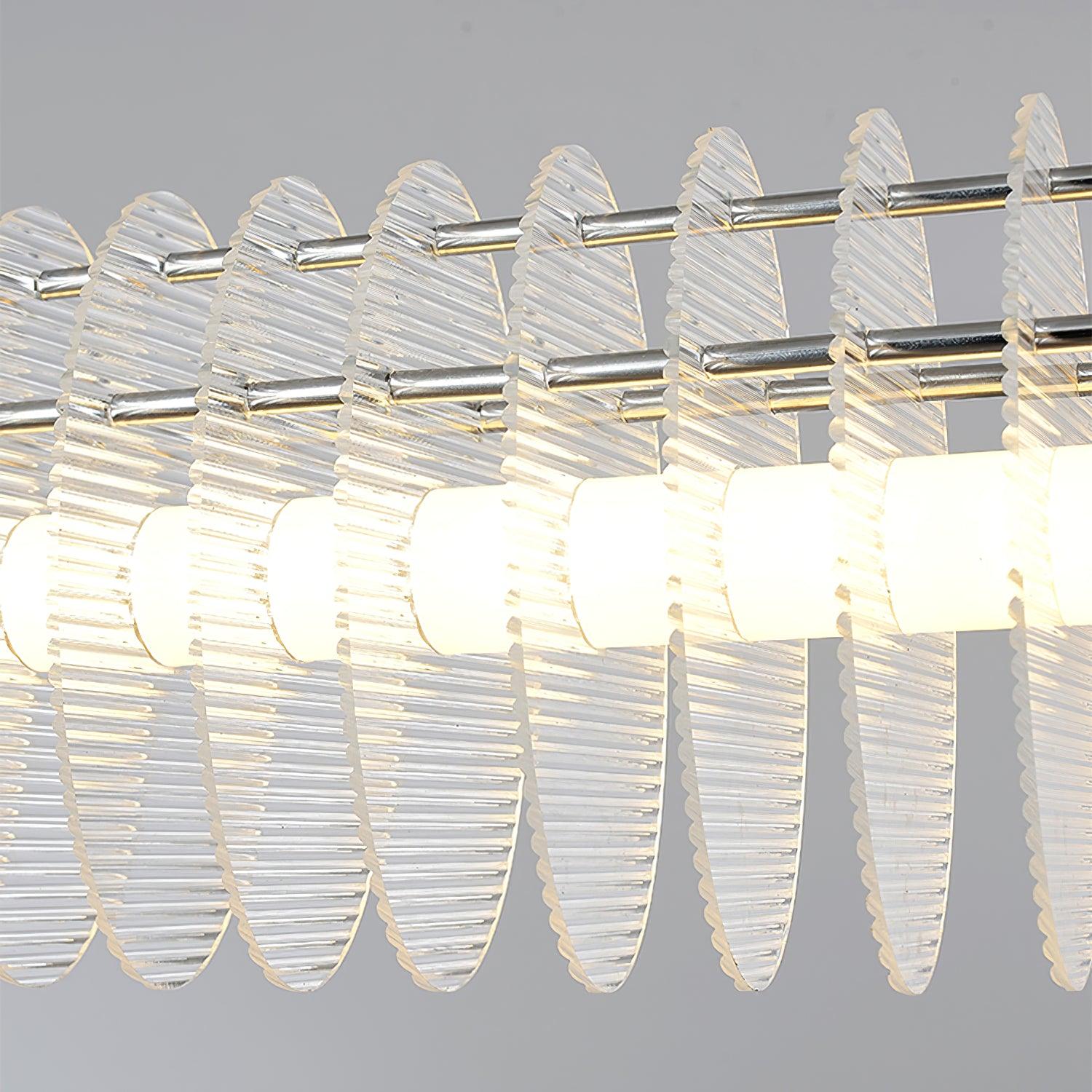 John Minimalist Metal Chandelier - Lamp Outdoor