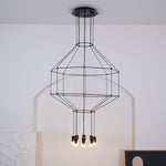 Geometric Lines Pendant Lamp - Lamp Outdoor