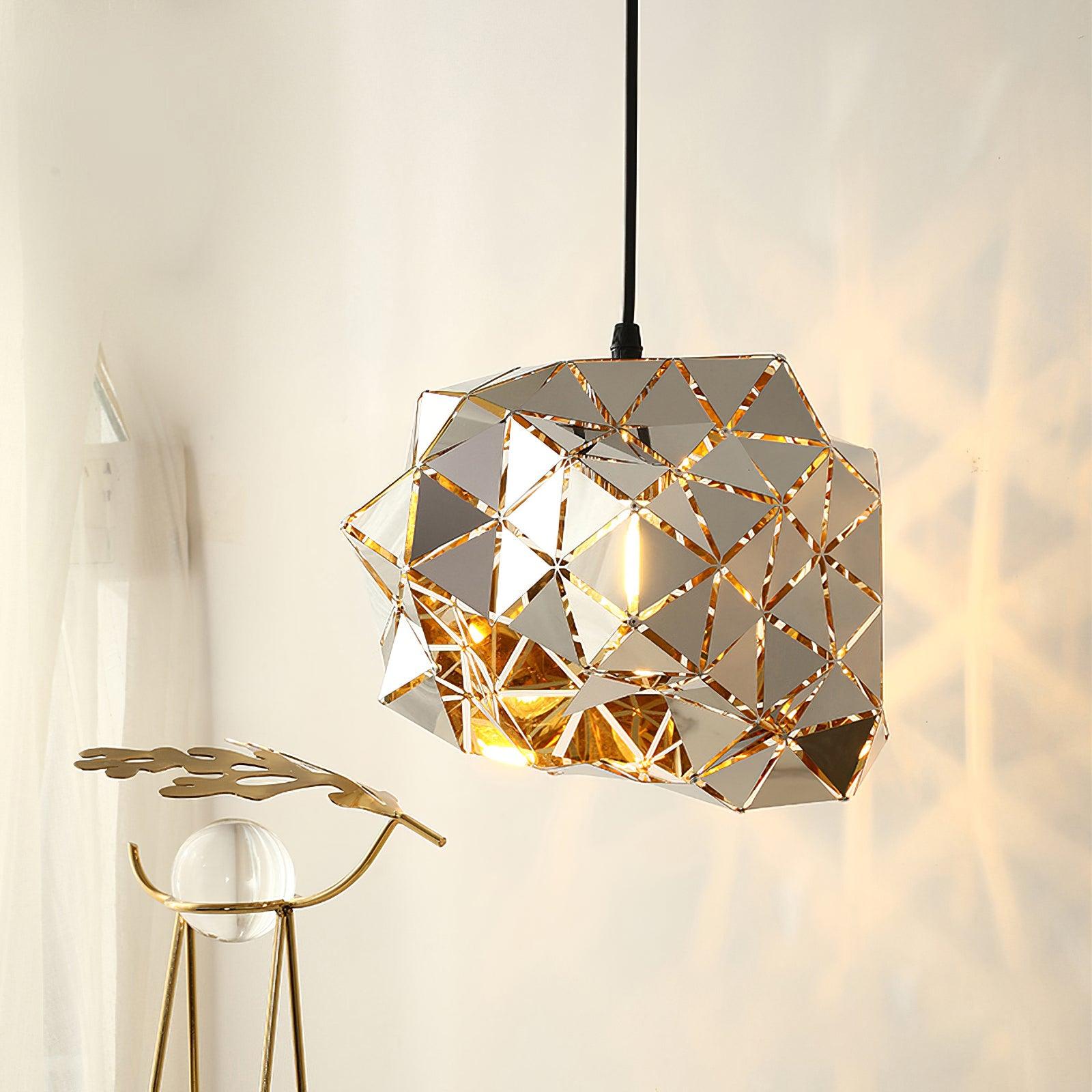 Geometric Panel Pendant Lamp - Lamp Outdoor