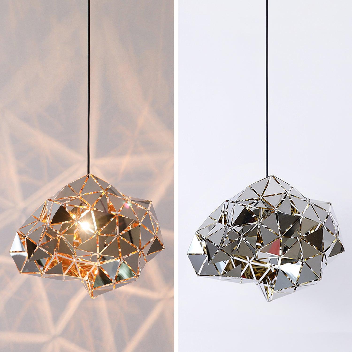 Geometric Panel Pendant Lamp - Lamp Outdoor