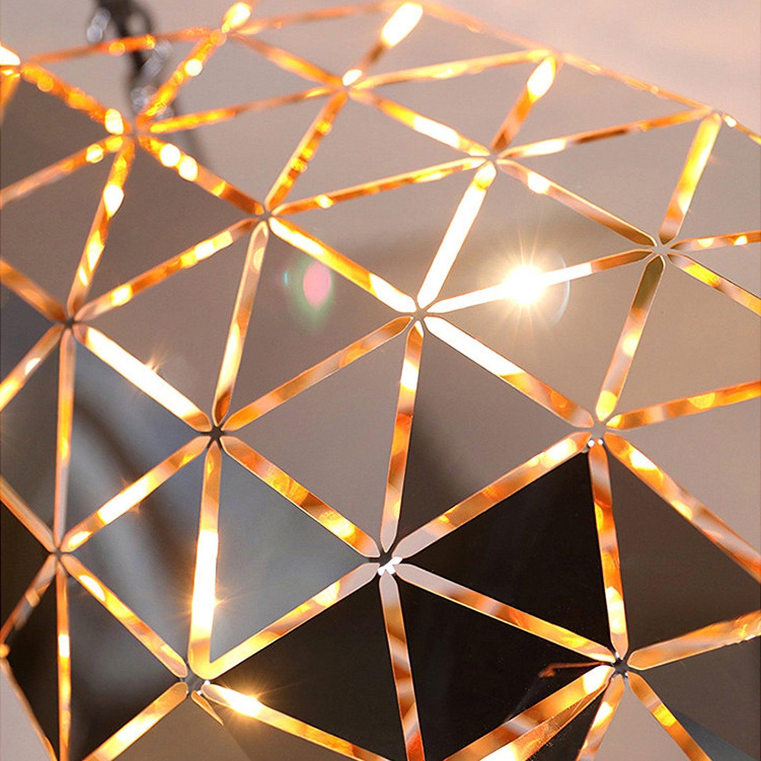 Geometric Panel Pendant Lamp - Lamp Outdoor