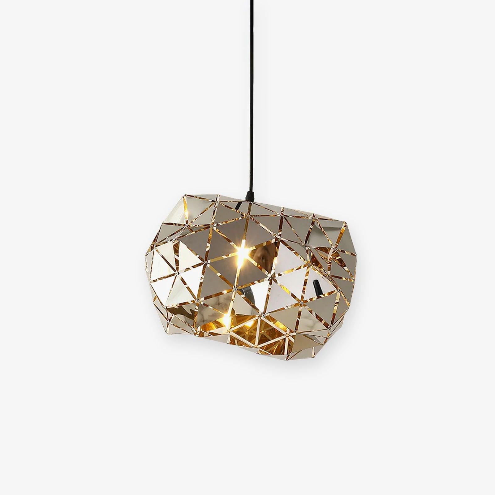 Geometric Panel Pendant Lamp - Lamp Outdoor