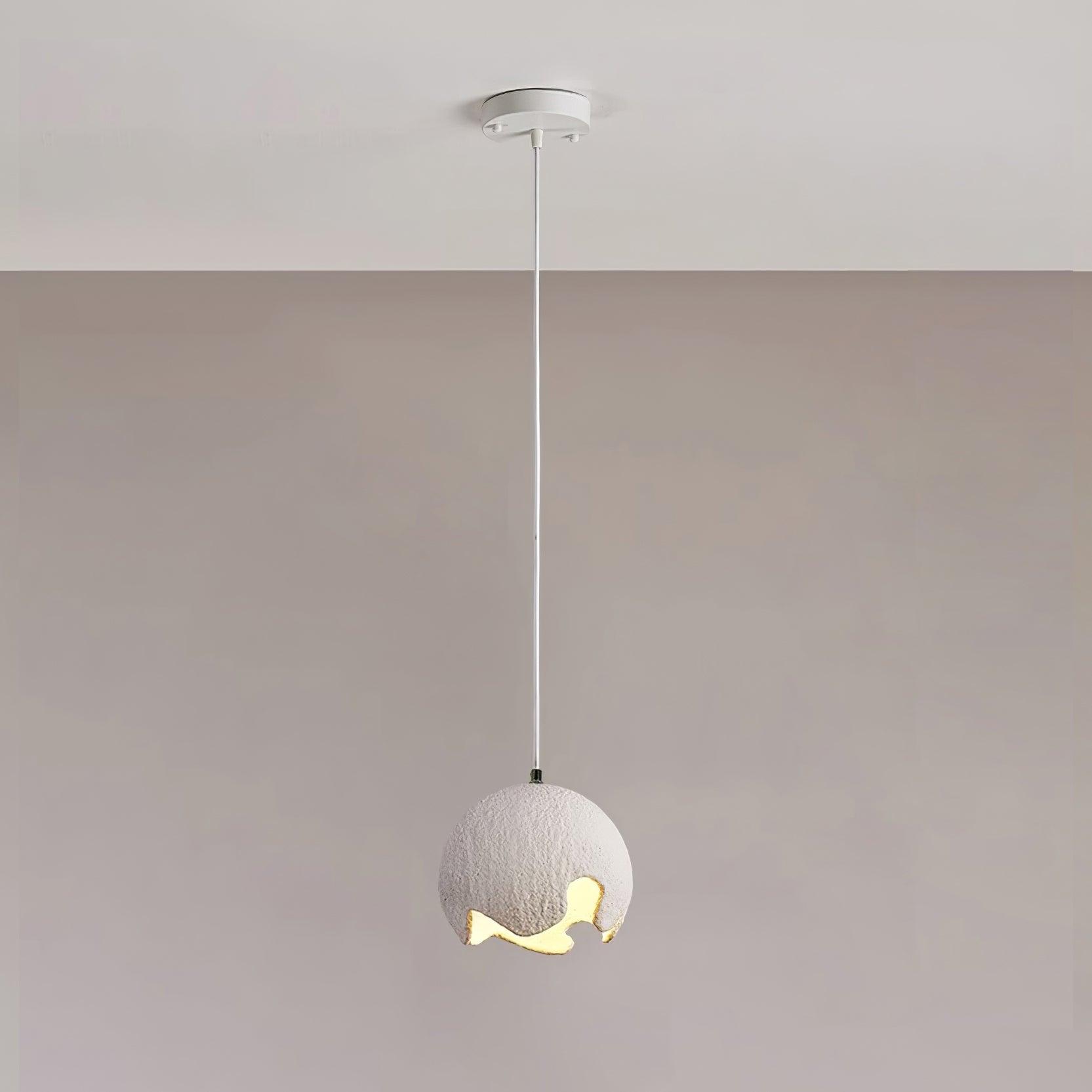 Geometric Resin Pendant Light - Lamp Outdoor