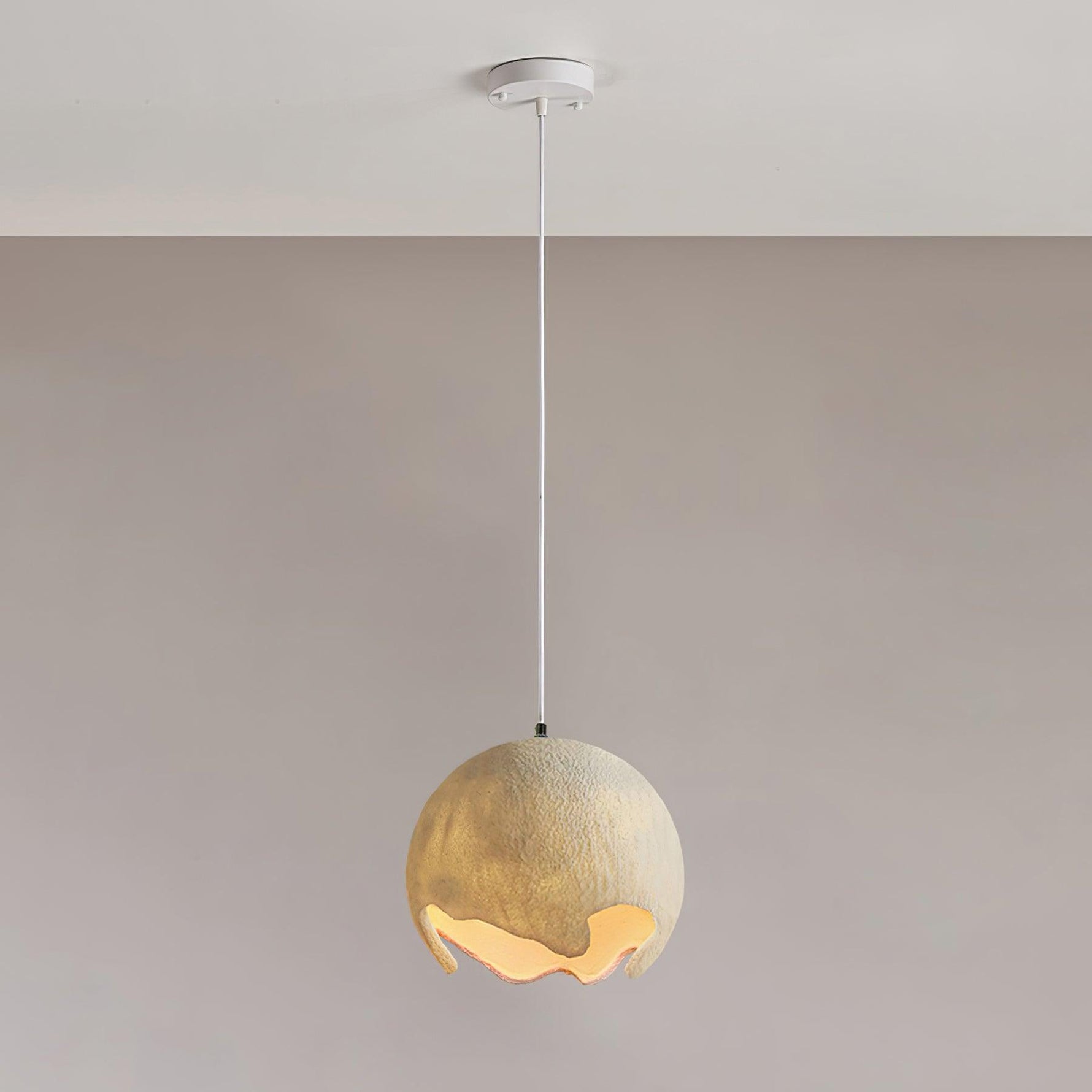 Geometric Resin Pendant Light - Lamp Outdoor