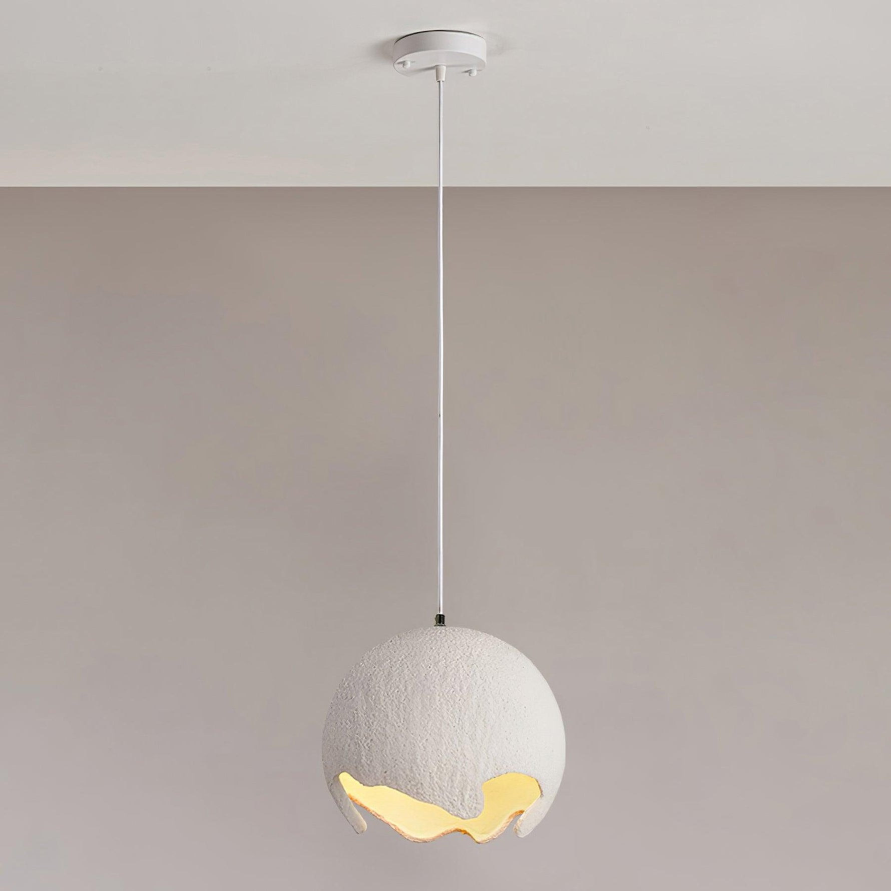 Geometric Resin Pendant Light - Lamp Outdoor
