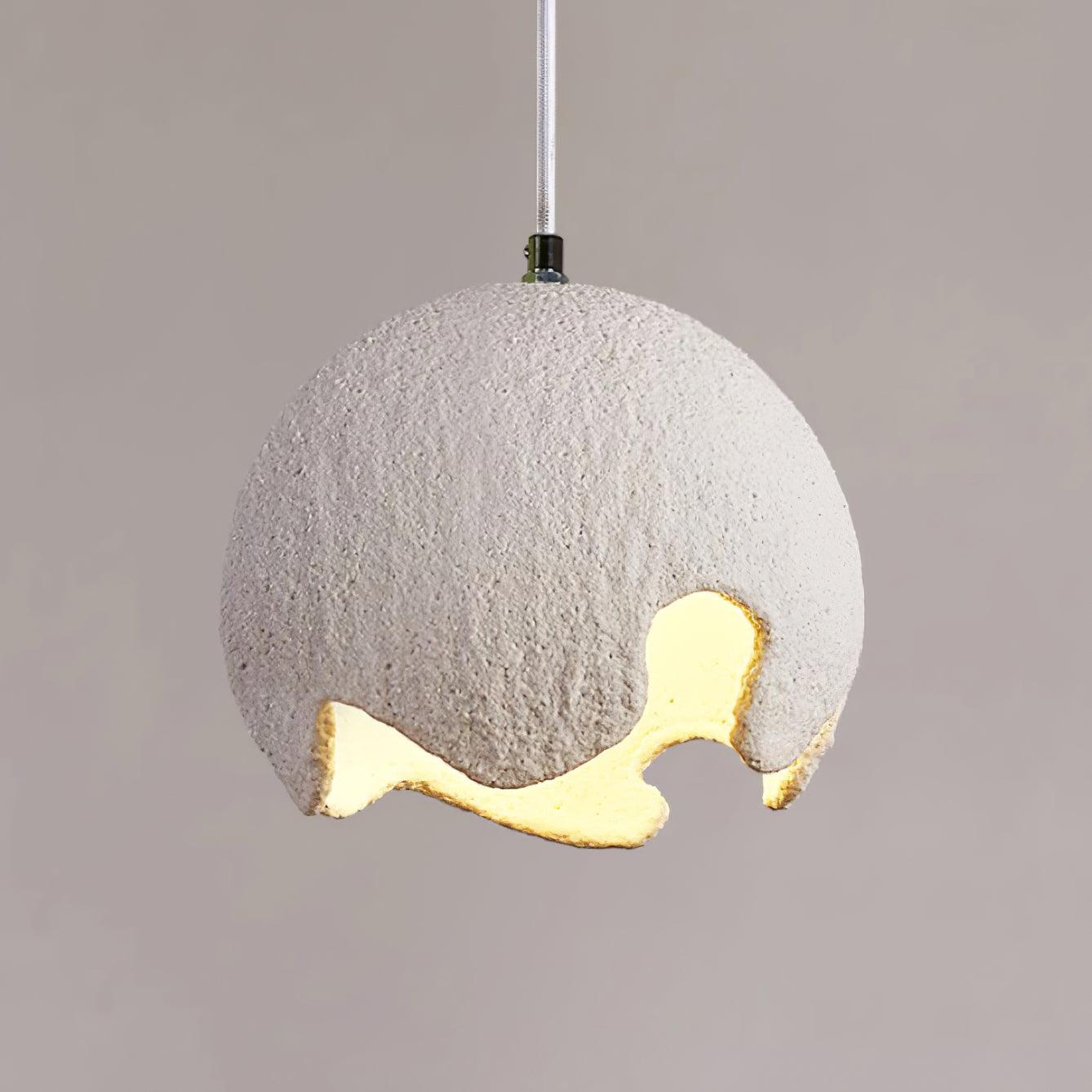 Geometric Resin Pendant Light - Lamp Outdoor