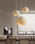 Geometric Resin Pendant Light - Lamp Outdoor