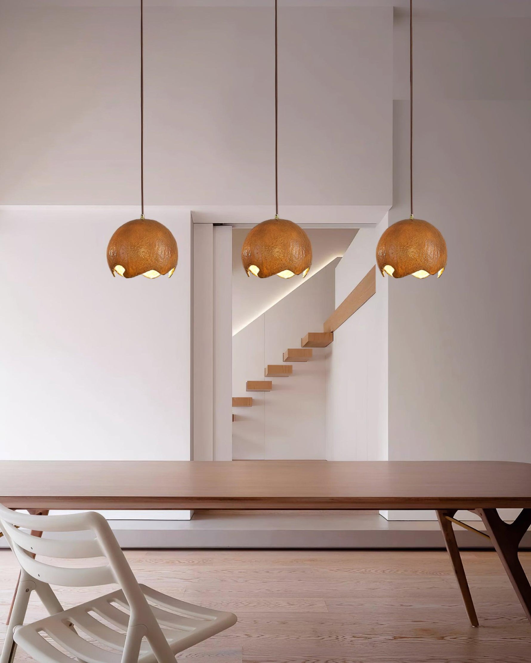 Geometric Resin Pendant Light - Lamp Outdoor