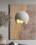 Geometric Resin Pendant Light - Lamp Outdoor