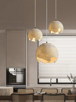 Geometric Resin Pendant Light - Lamp Outdoor