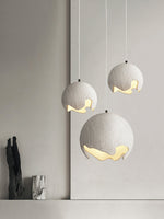 Geometric Resin Pendant Light - Lamp Outdoor