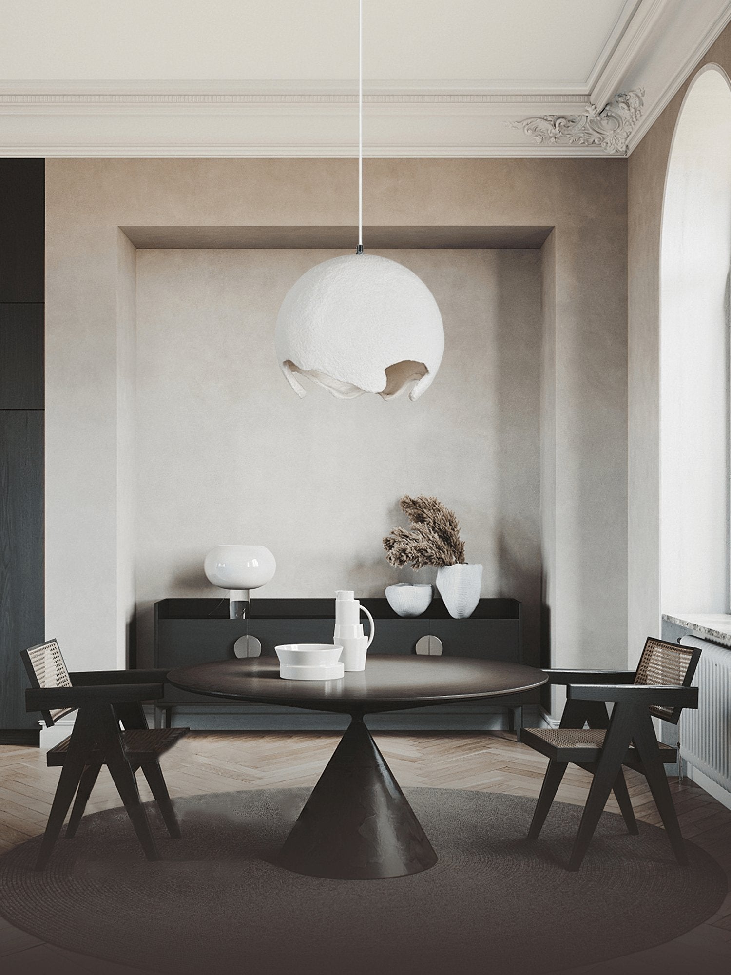 Geometric Resin Pendant Light - Lamp Outdoor