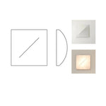 Lumina Minimalist Fabric Wall lamp - Lamp Outdoor