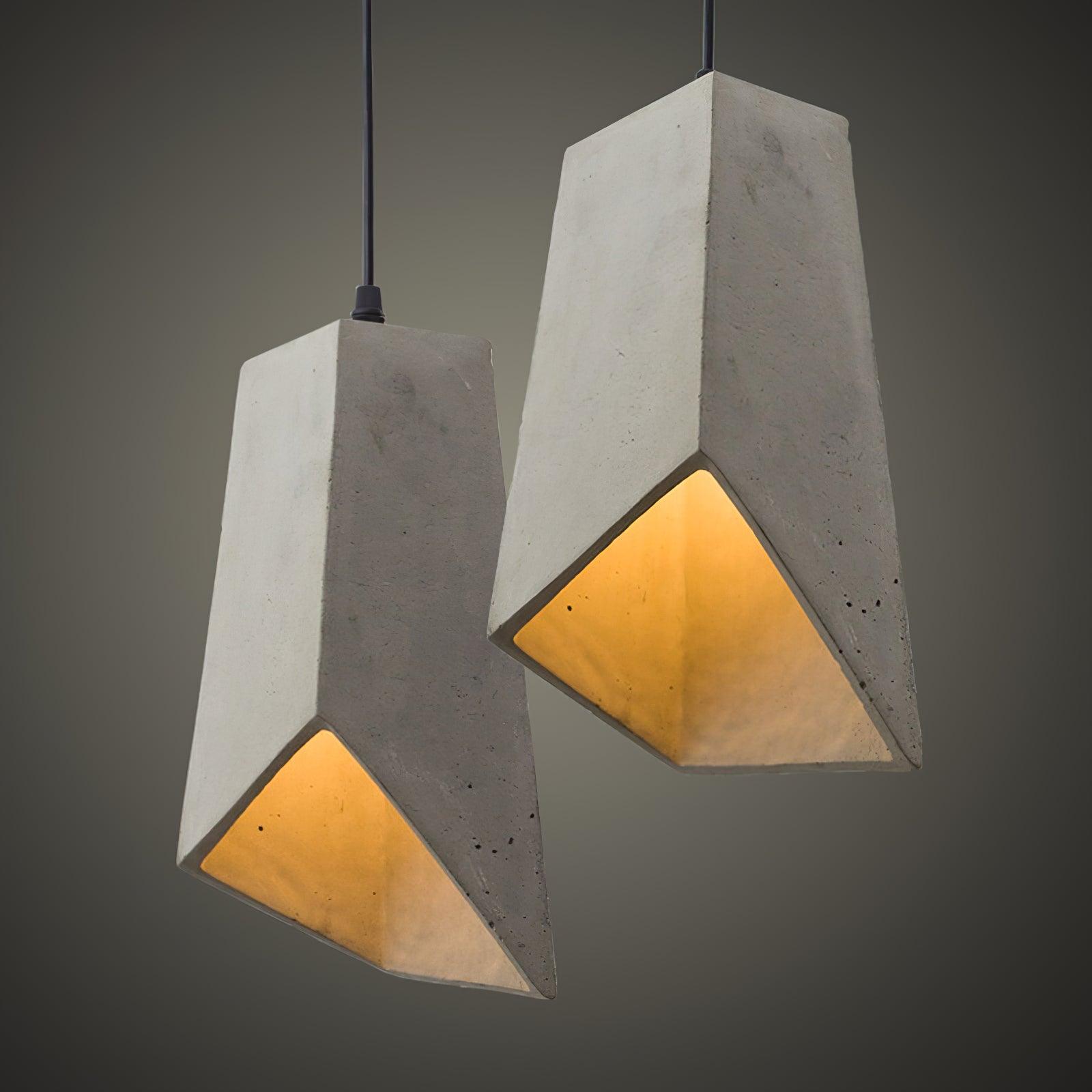 Georgia Cement Pendant Light - Lamp Outdoor