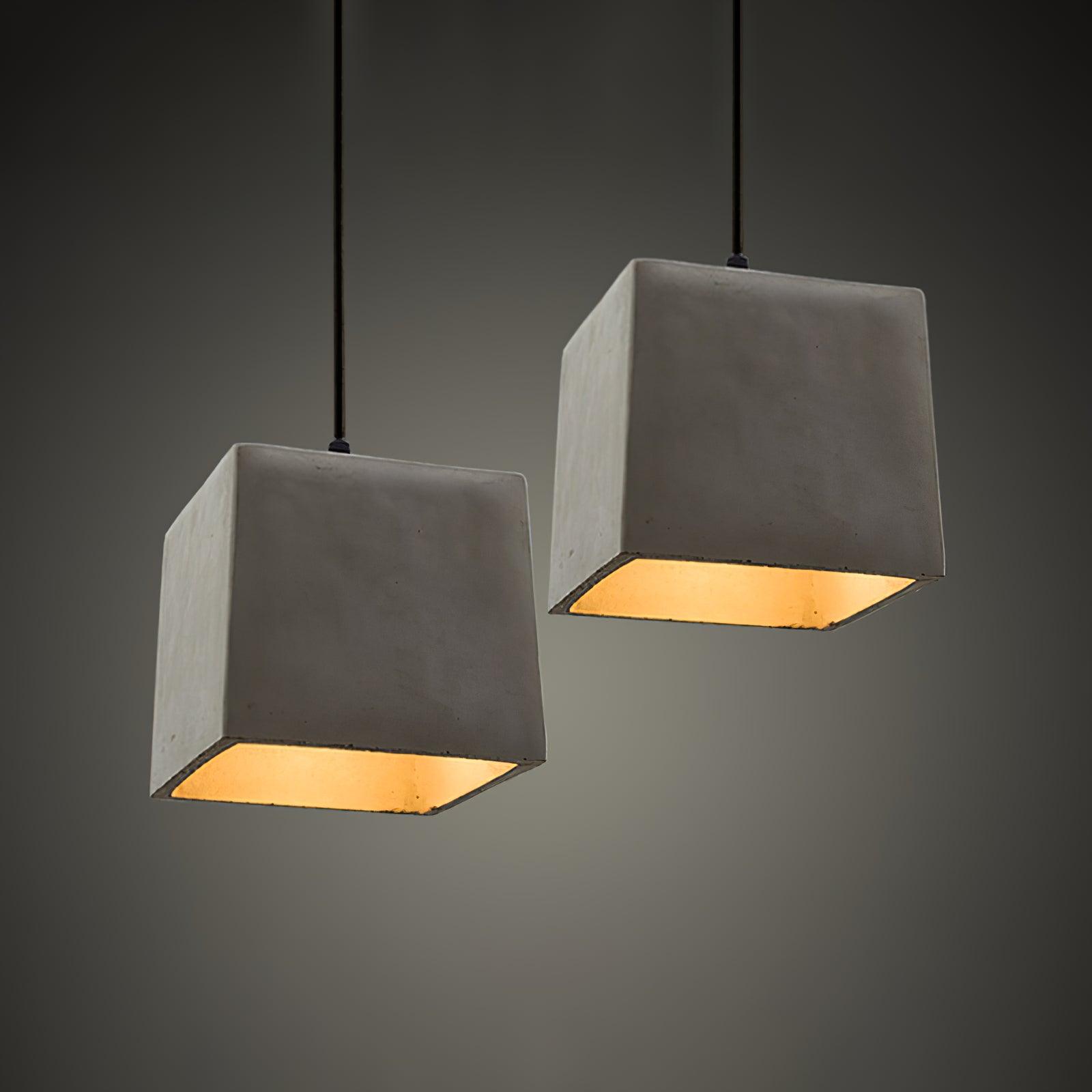 Georgia Cement Pendant Light - Lamp Outdoor