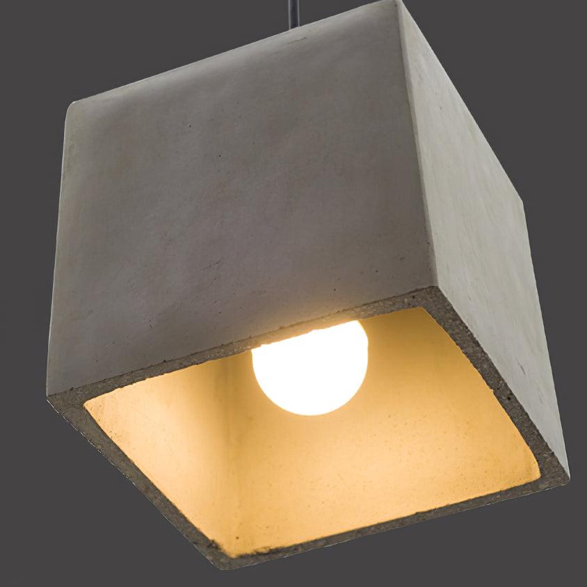 Georgia Cement Pendant Light - Lamp Outdoor