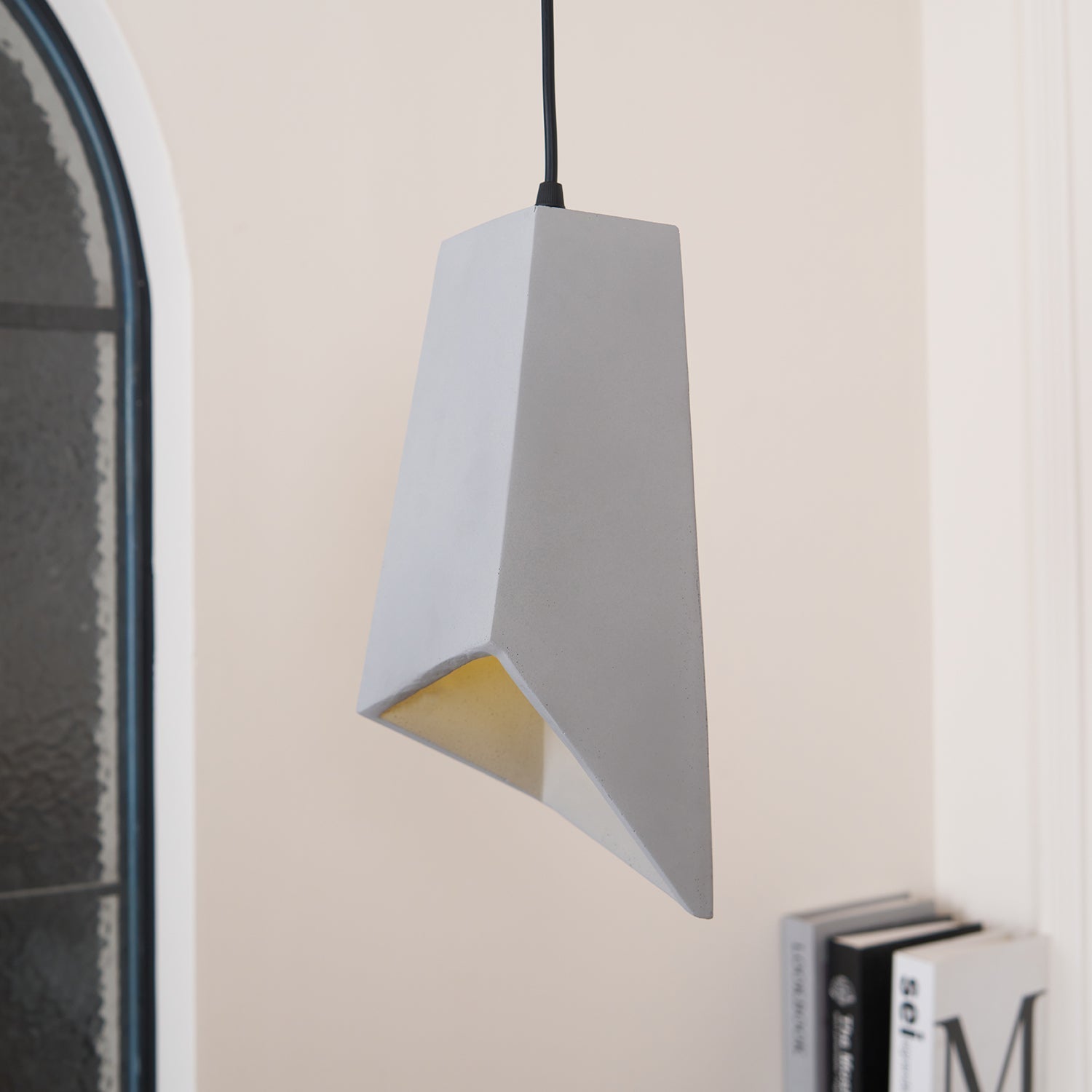 Georgia Cement Pendant Light - Lamp Outdoor