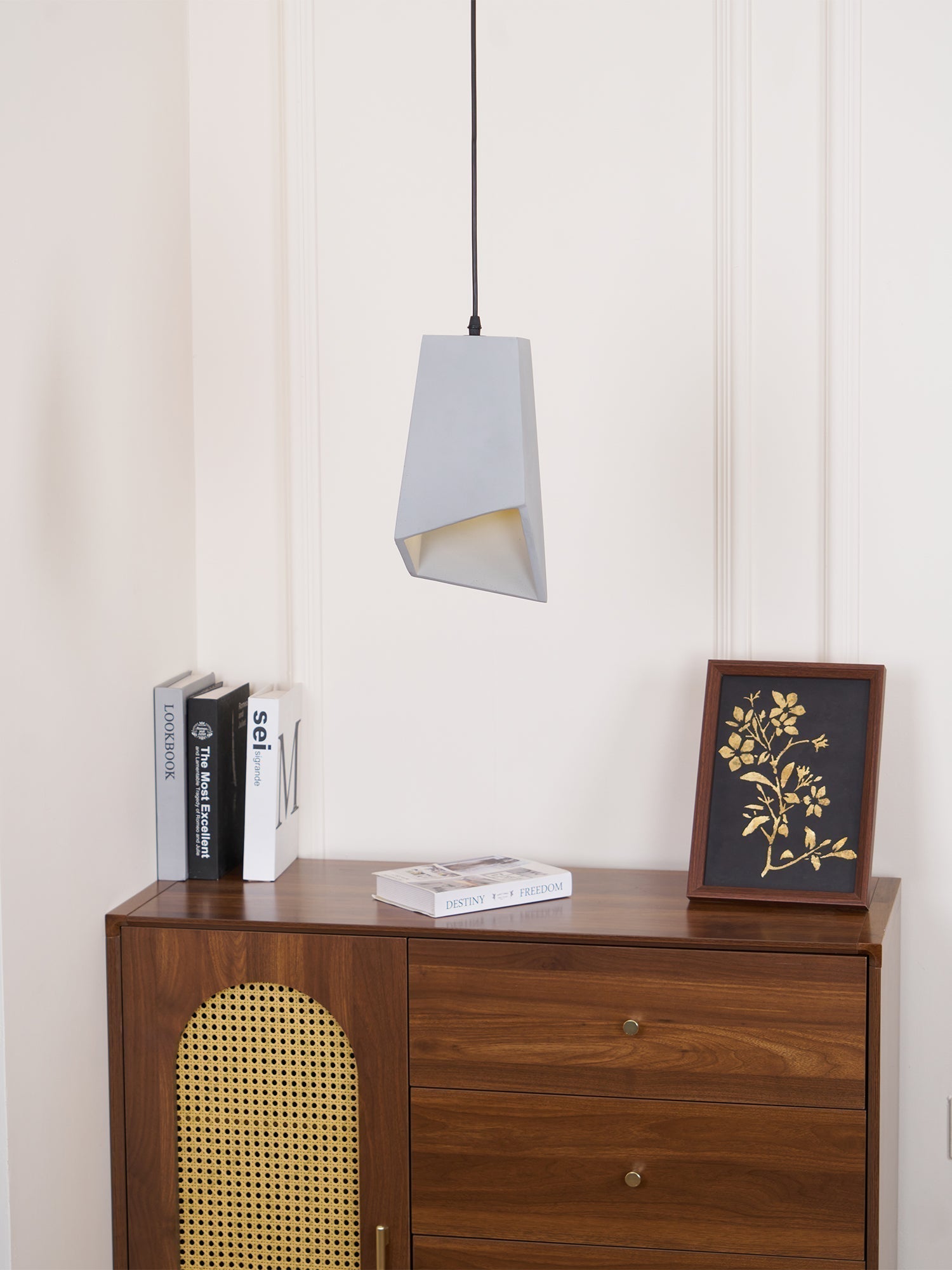 Georgia Cement Pendant Light - Lamp Outdoor