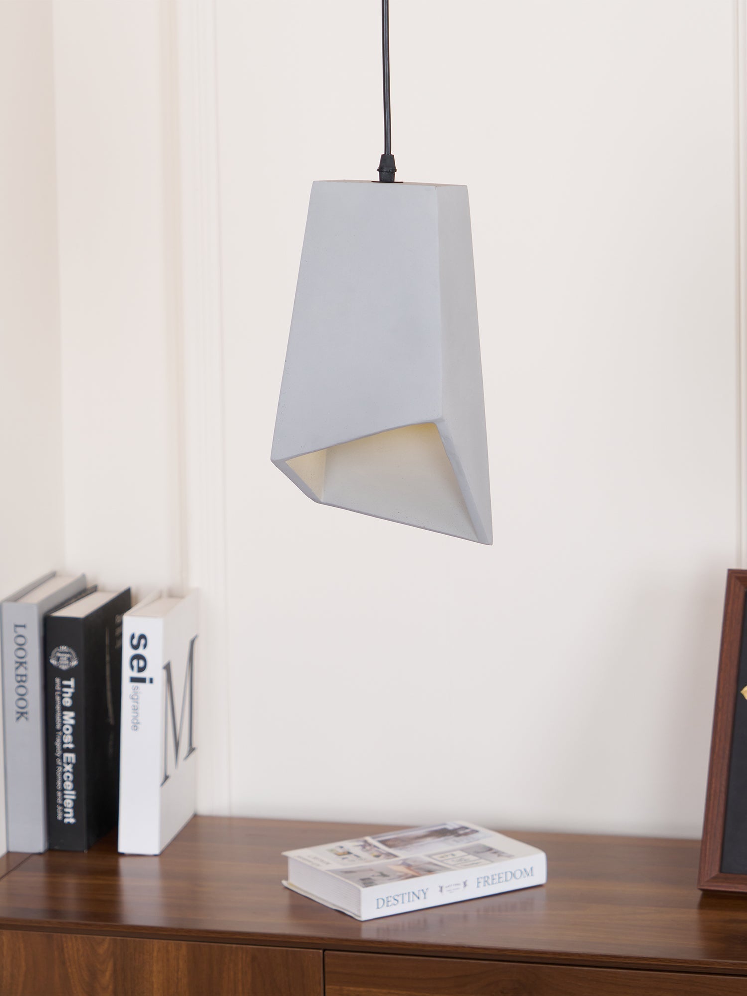 Georgia Cement Pendant Light - Lamp Outdoor