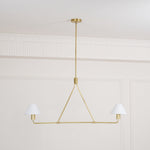 Aurora Chandelier Cone Shade Minimalist - Lamp Outdoor