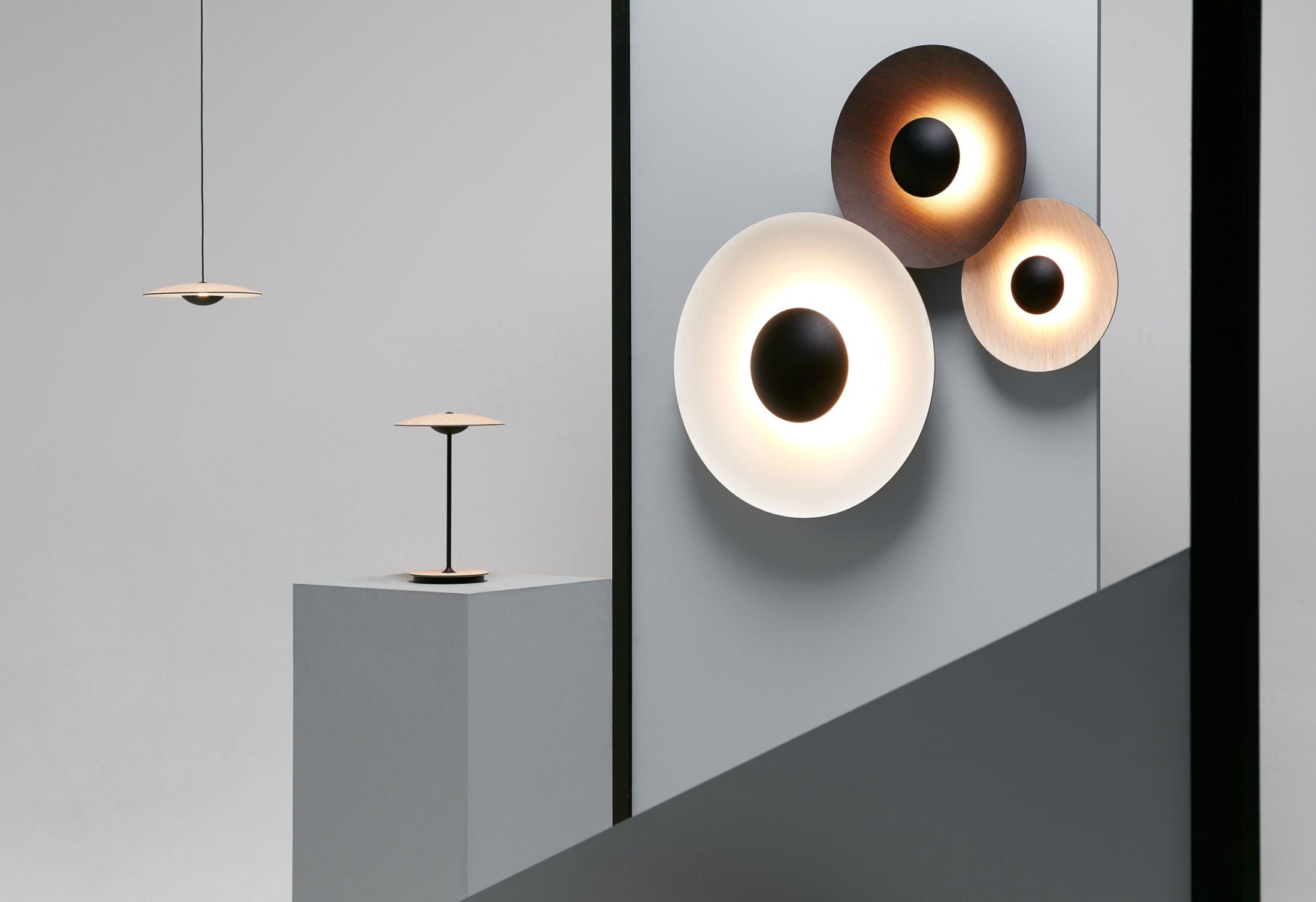 Ginger Modern Minimalist Round Metal Wall Lamp - Lamp Outdoor
