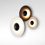 Ginger Modern Minimalist Round Metal Wall Lamp - Lamp Outdoor