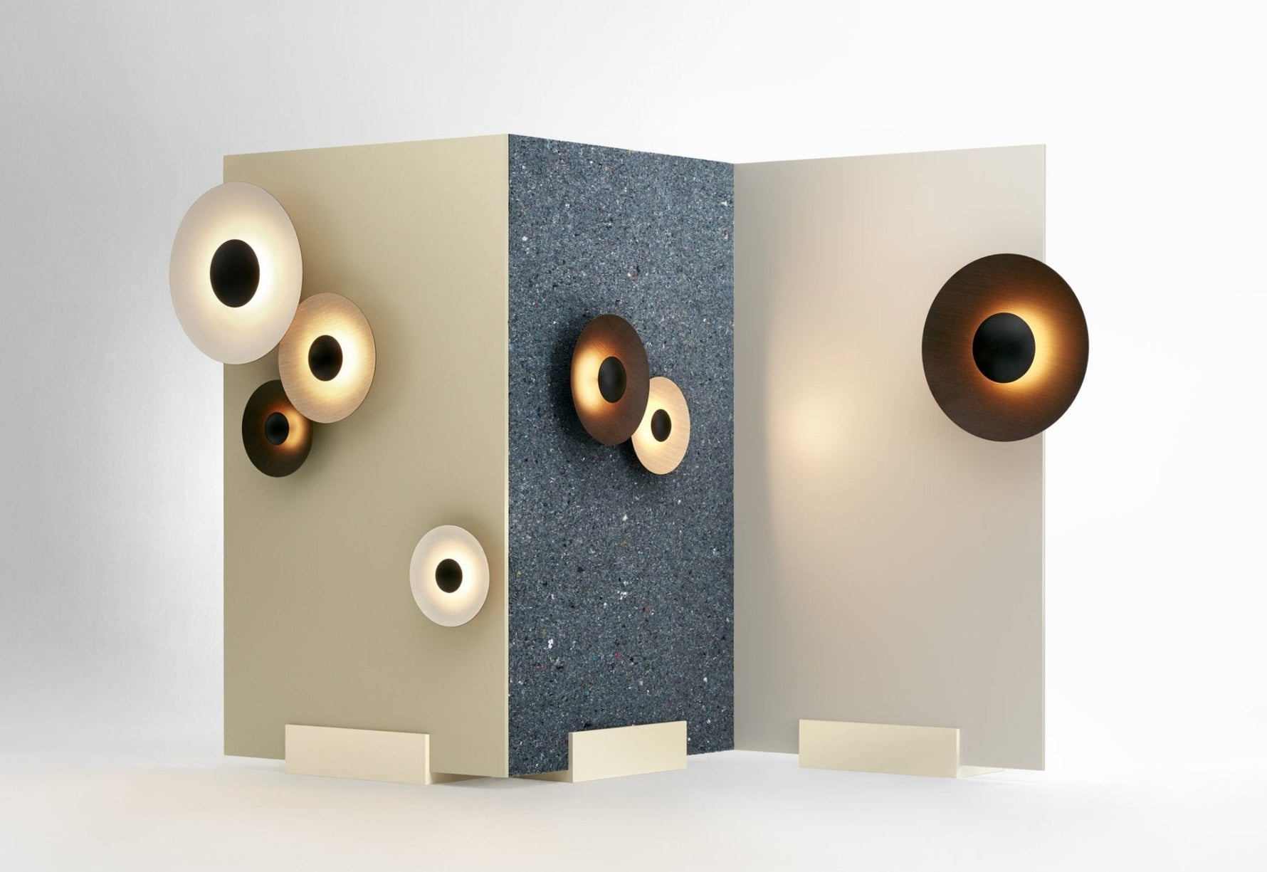 Ginger Modern Minimalist Round Metal Wall Lamp - Lamp Outdoor