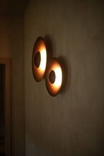 Ginger Modern Minimalist Round Metal Wall Lamp - Lamp Outdoor