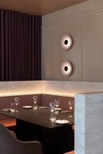 Ginger Modern Minimalist Round Metal Wall Lamp - Lamp Outdoor