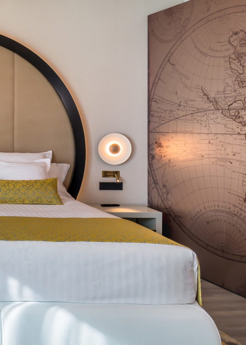 Ginger Modern Minimalist Round Metal Wall Lamp - Lamp Outdoor
