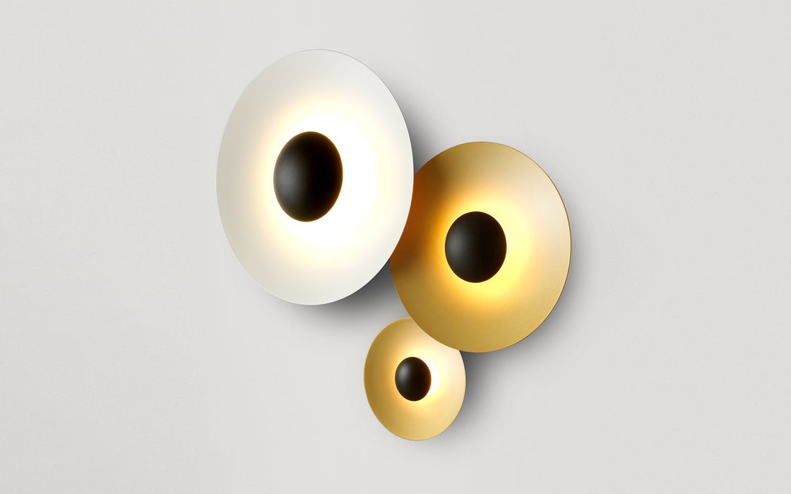 Ginger Modern Minimalist Round Metal Wall Lamp - Lamp Outdoor