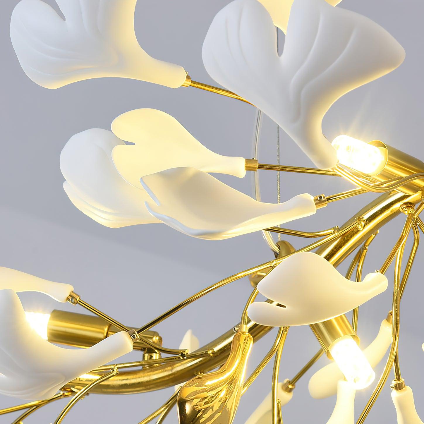 Gingko Chandelier D - Lamp Outdoor