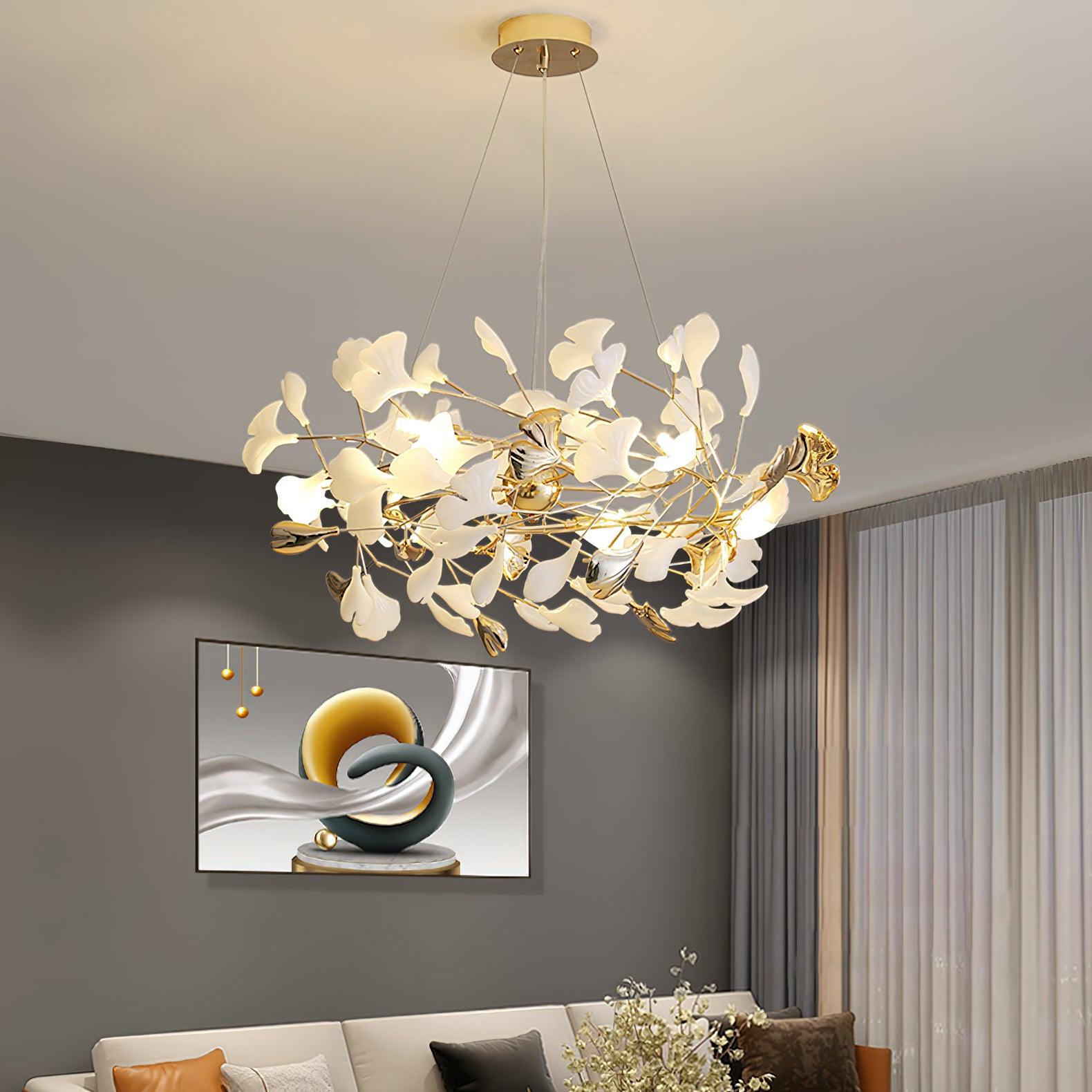Gingko Chandelier H - Lamp Outdoor