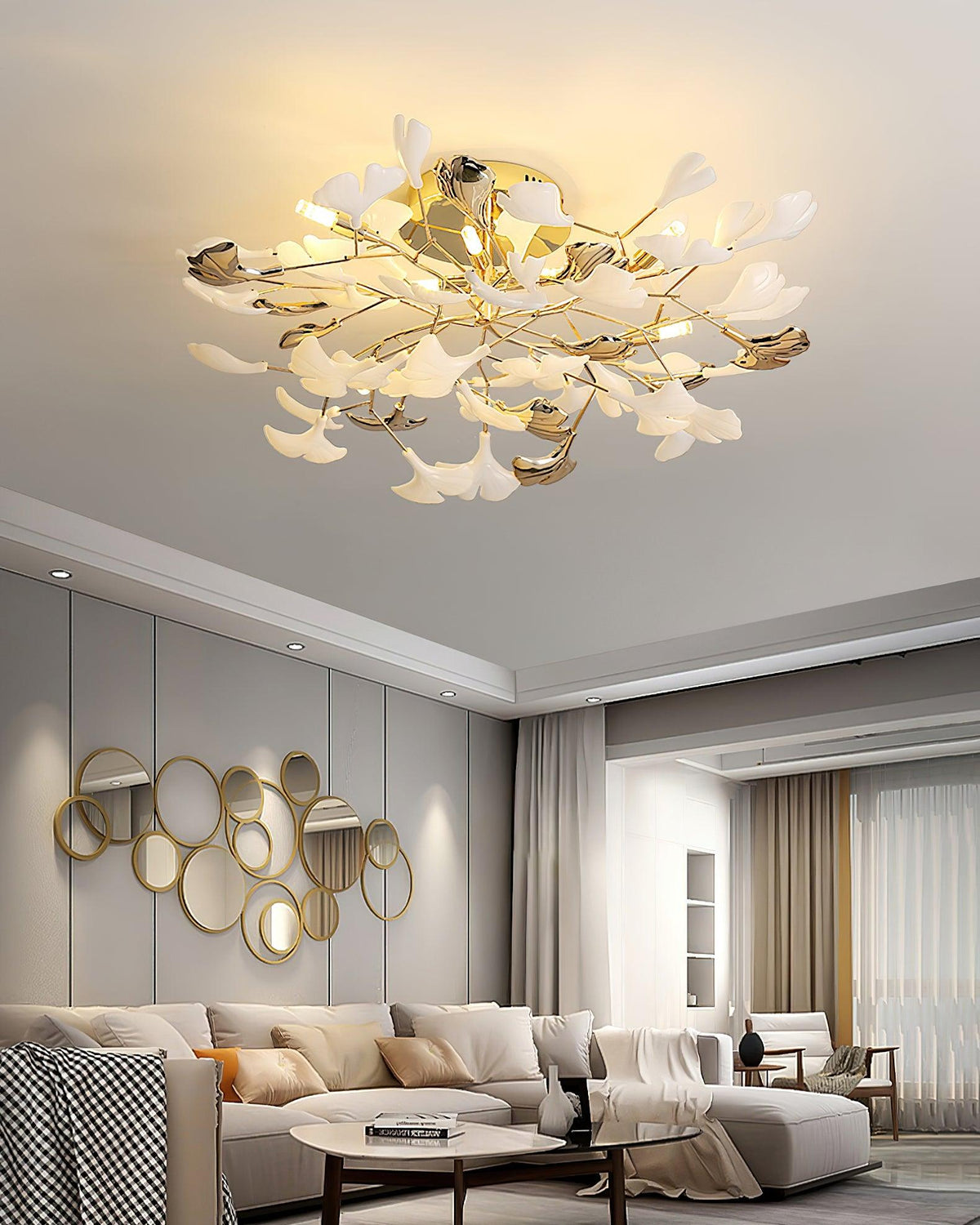 Gingko Rotating Ceiling Lamp - Lamp Outdoor