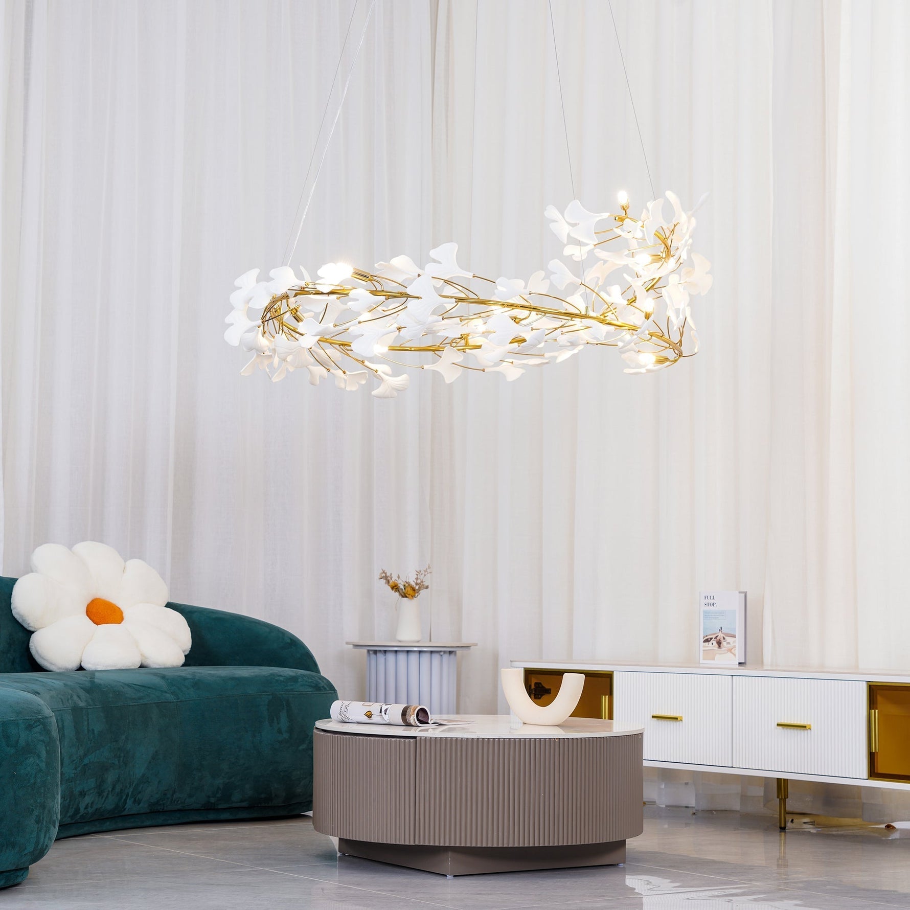 Gingko Chandelier U - Lamp Outdoor