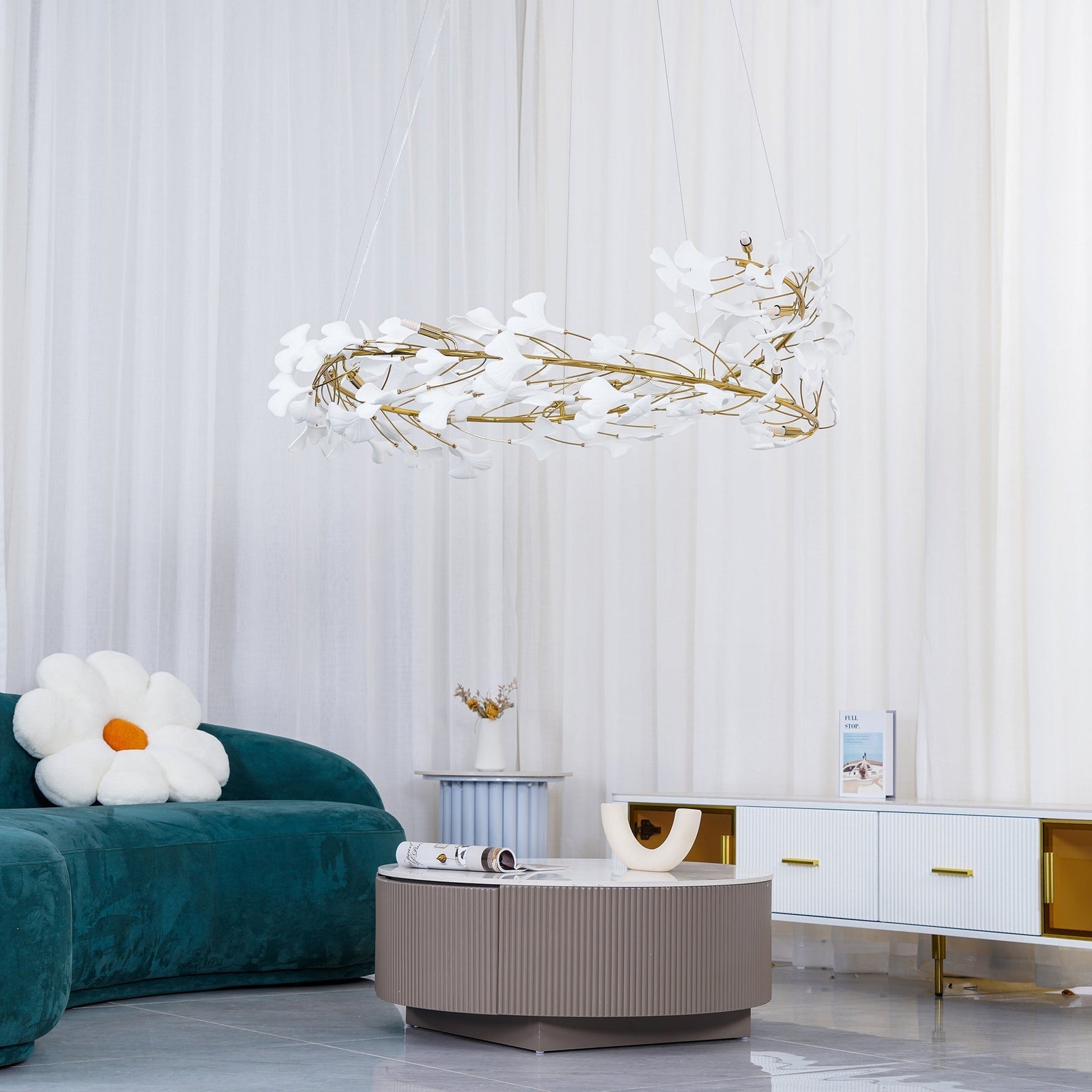 Gingko Chandelier U - Lamp Outdoor