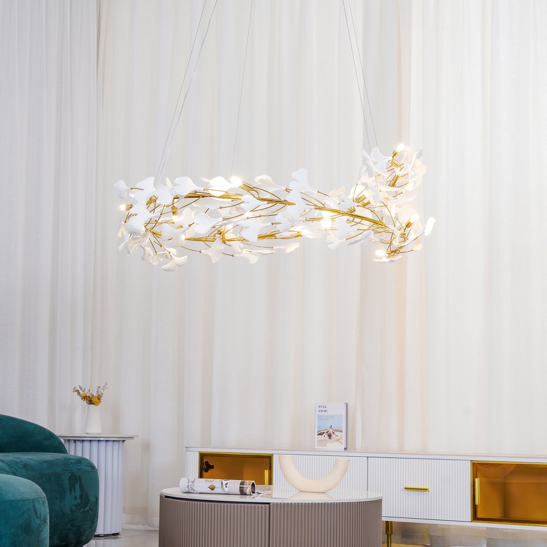 Gingko Chandelier U - Lamp Outdoor