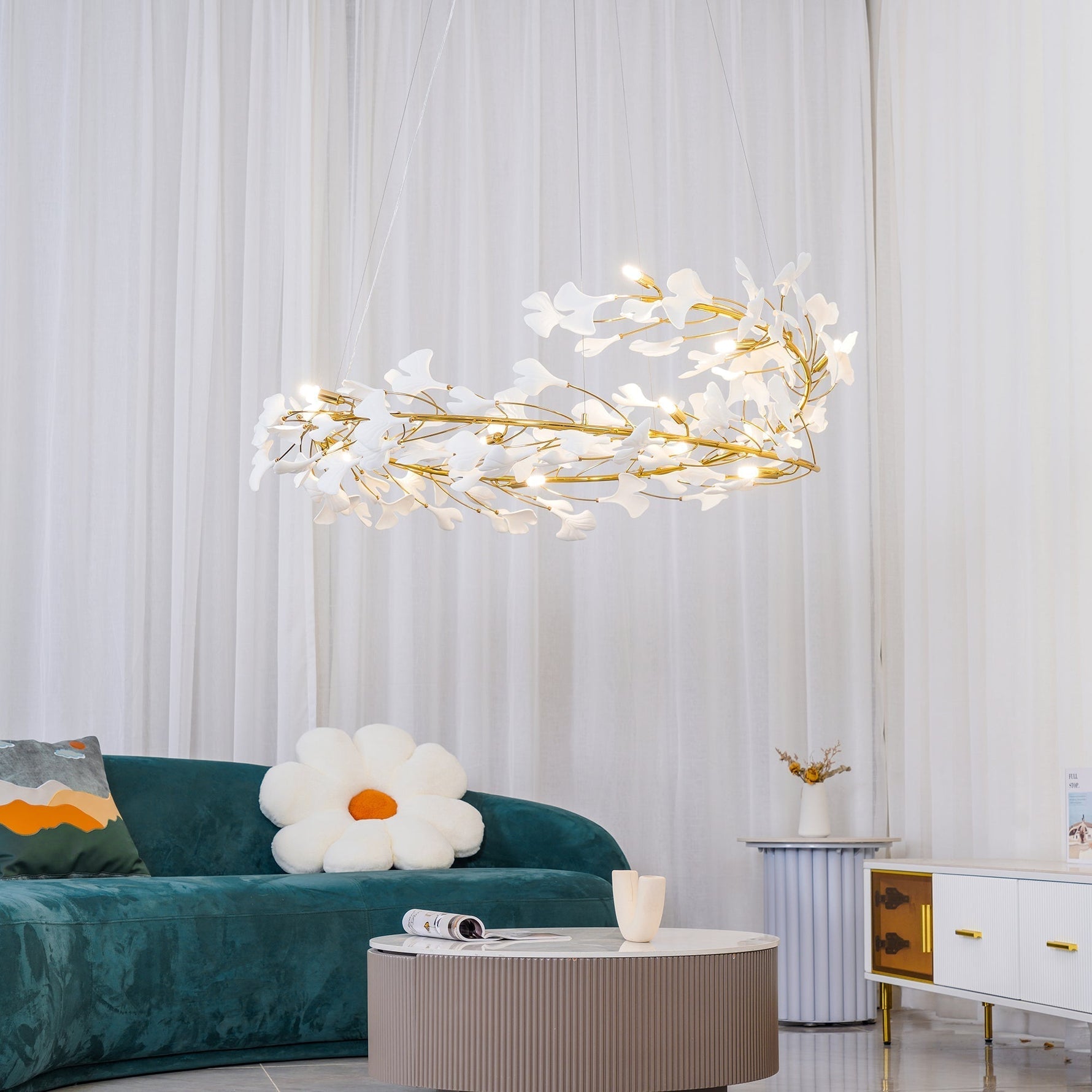 Gingko Chandelier U - Lamp Outdoor