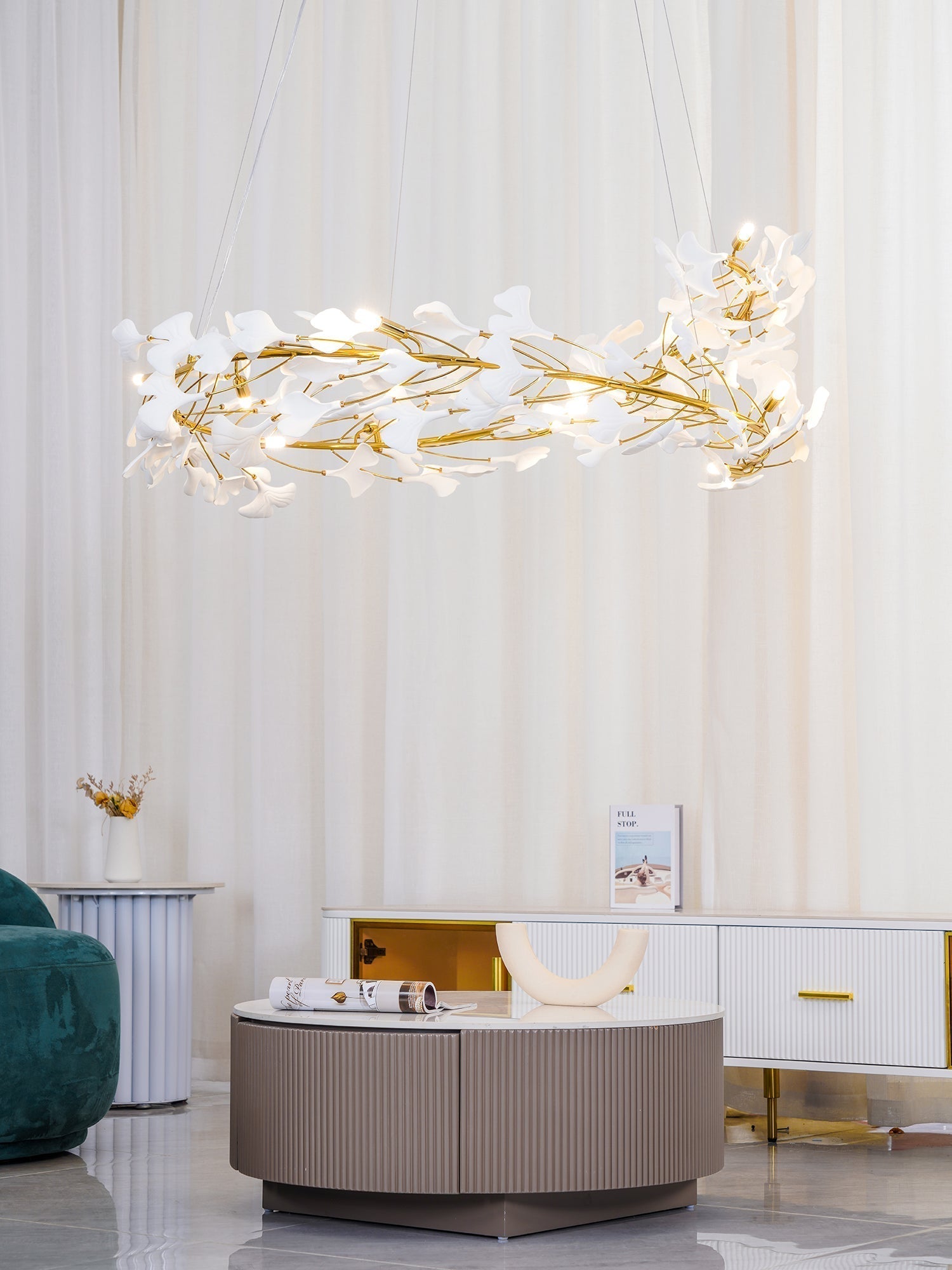 Gingko Chandelier U - Lamp Outdoor