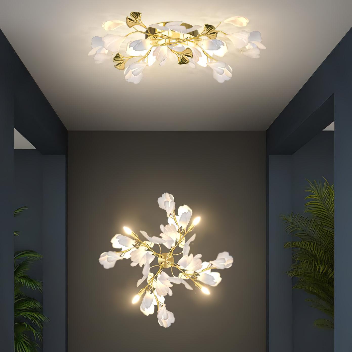Gingko Flowers Wall Lamp - Lamp Outdoor