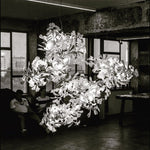Eurzoris Gingko Metal Leaf Chandelier - Lamp Outdoor