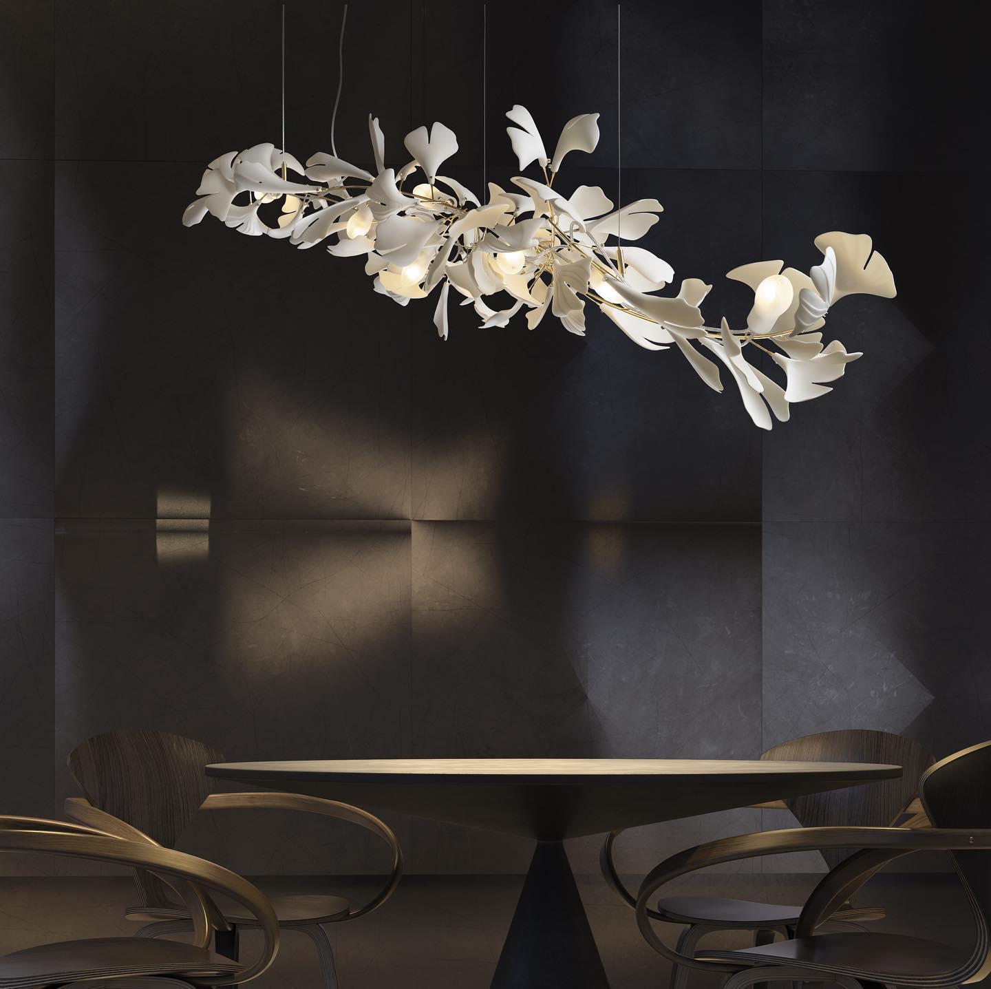 Gingko Chandelier A - Lamp Outdoor
