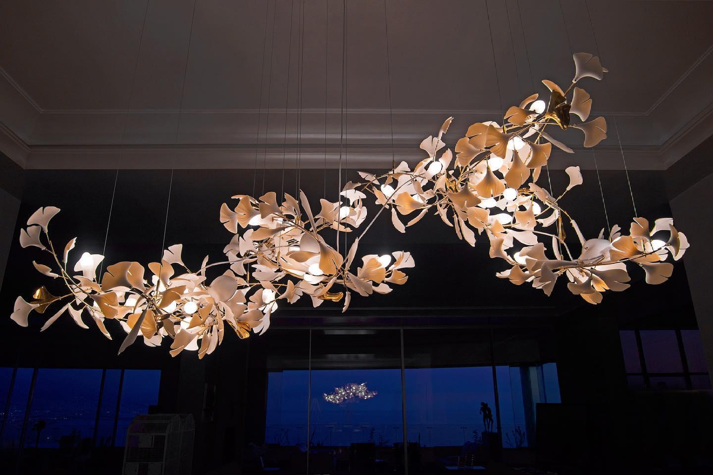 Gingko Chandelier A - Lamp Outdoor