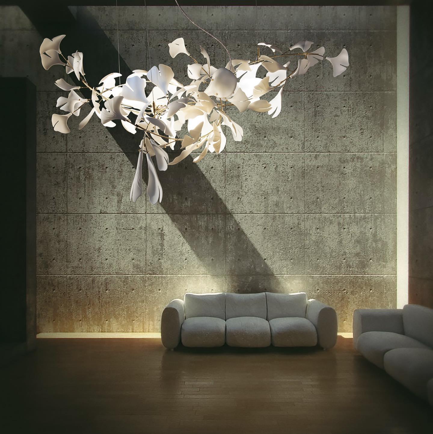 Gingko Chandelier A - Lamp Outdoor