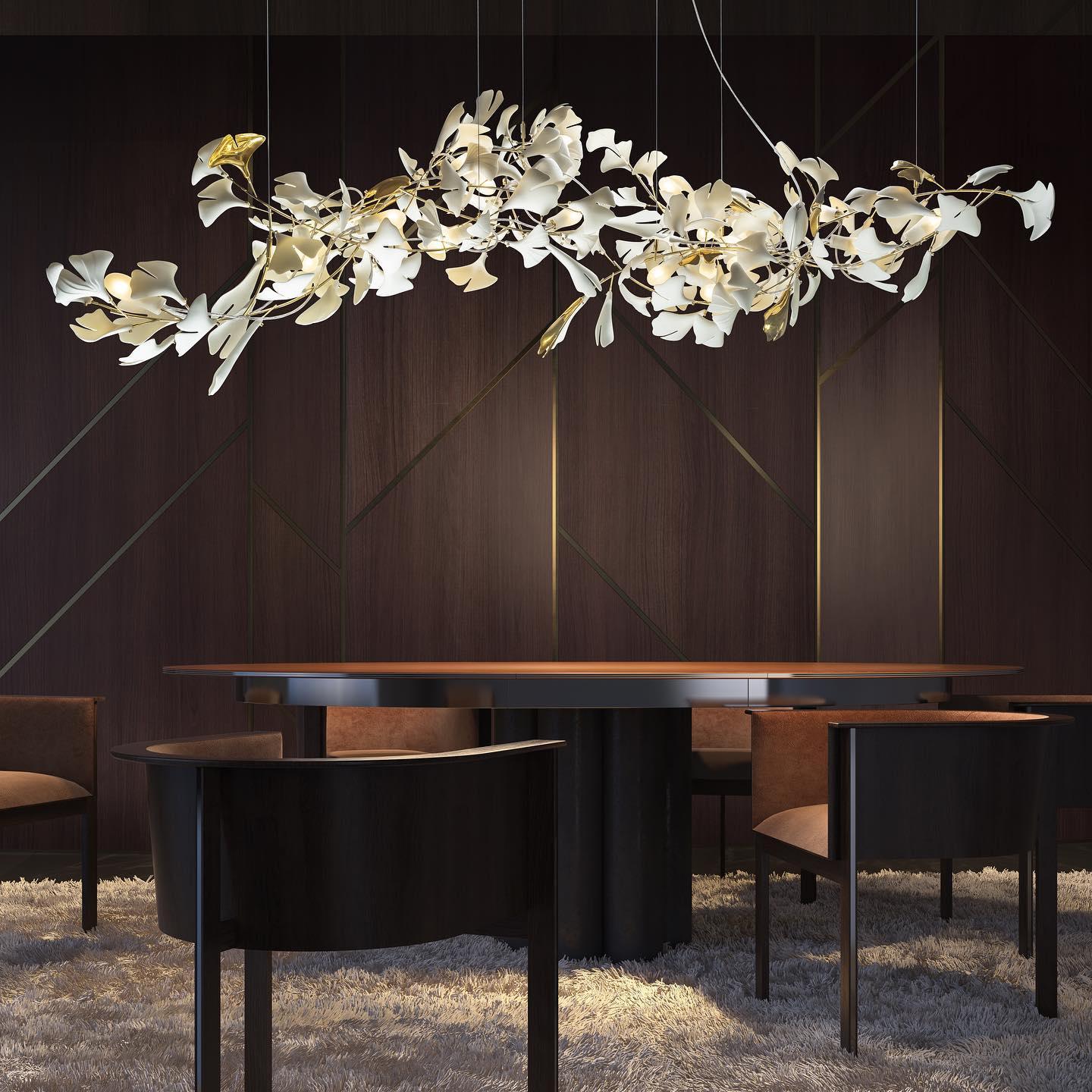 Gingko Chandelier A - Lamp Outdoor