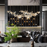 Vashayra Floral Capiz Shell Chandelier - Lamp Outdoor