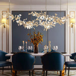 Vashayra Floral Capiz Shell Chandelier - Lamp Outdoor