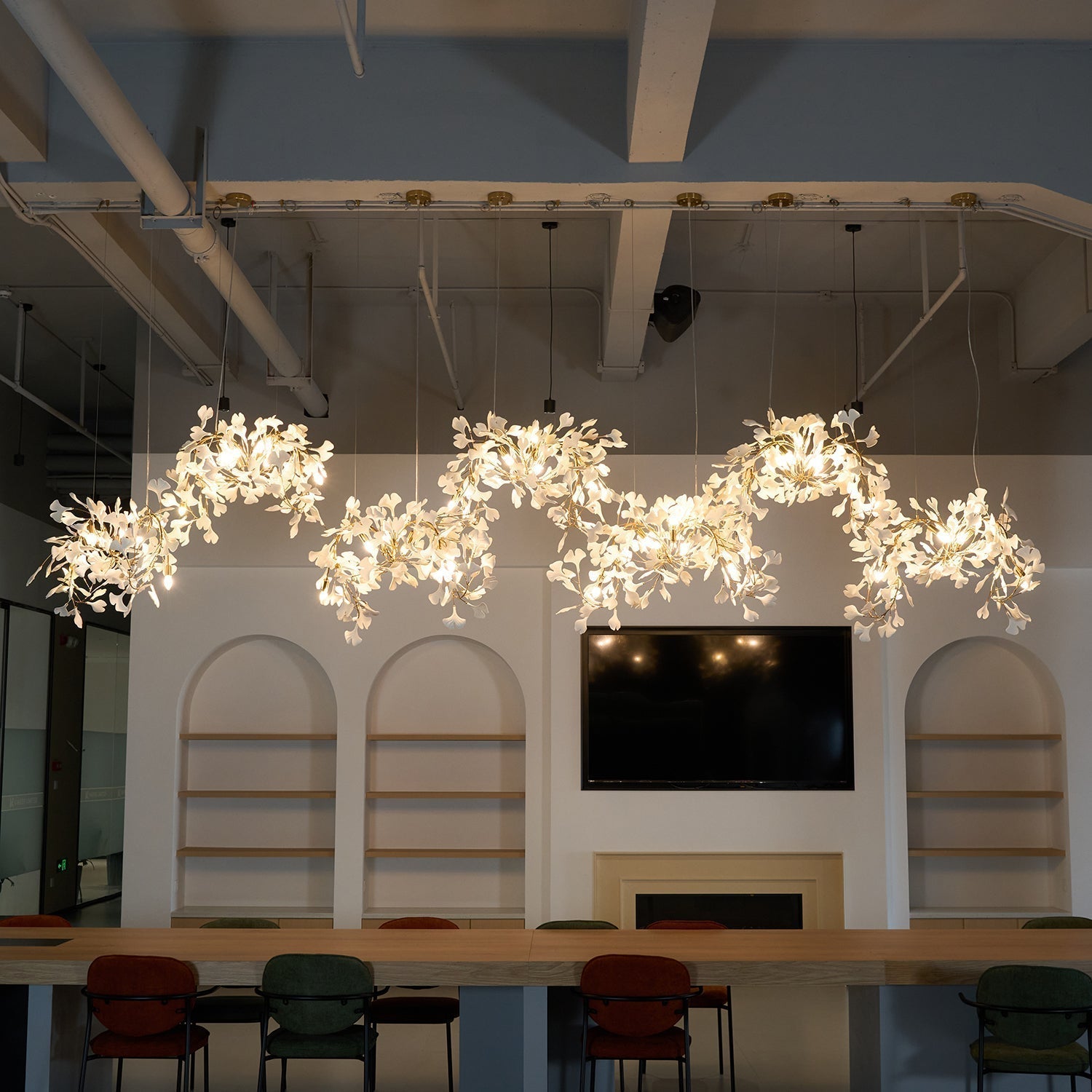 Gingko Chandelier C - Lamp Outdoor